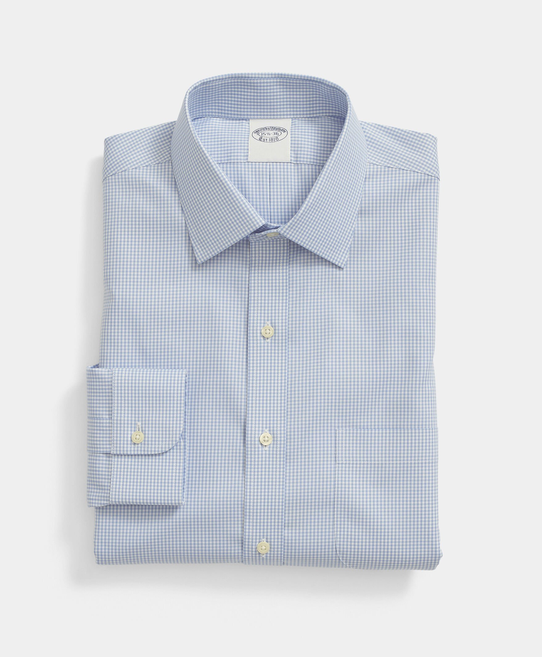 Slim Fit Non-Iron Oxford Pinpoint Shirt with Ainsley Collar
