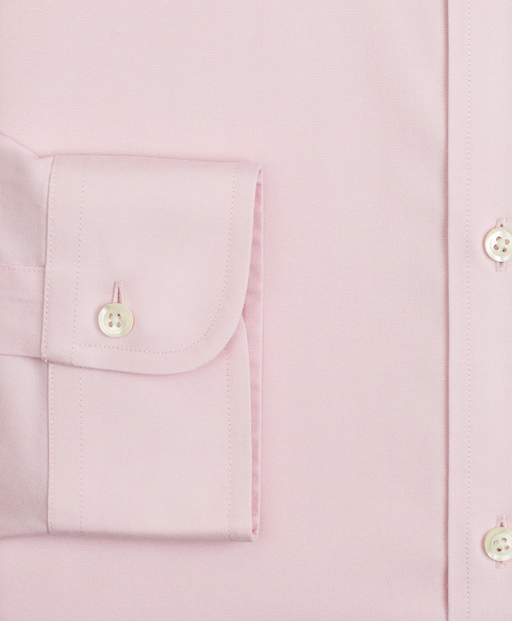 Regular Fit Non-Iron Stretch Cotton Shirt with Ainsley Collar