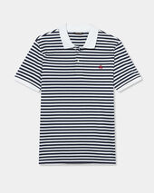 Brooks Brothers Awning Stripe Cotton Polo Navy
