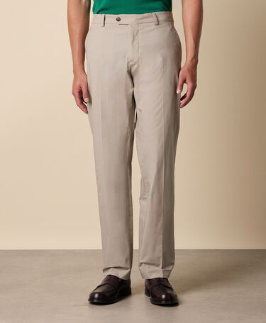 Brooks Brothers Chino z elastycznego popelinu Beżowy