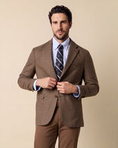 Brooks Brothers Pied de Poule Wool Blazer Light Brown Brooks Brothers Pied de Poule Wool Blazer Light Brown