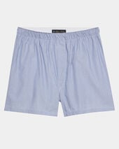 Brooks Brothers Micro Stripe Cotton Boxer Navy