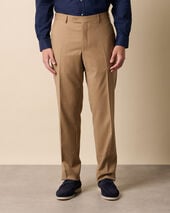Brooks Brothers Virgin Wool Plain Trousers Sand Brooks Brothers Virgin Wool Plain Trousers Sand