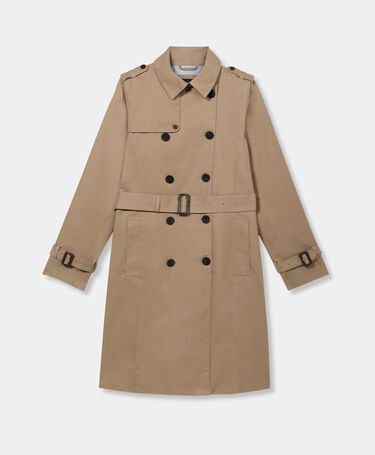 Brooks Brothers Gabardina en Sarga Beige