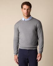 Brooks Brothers Cotton-Cashmere Crewneck Grey