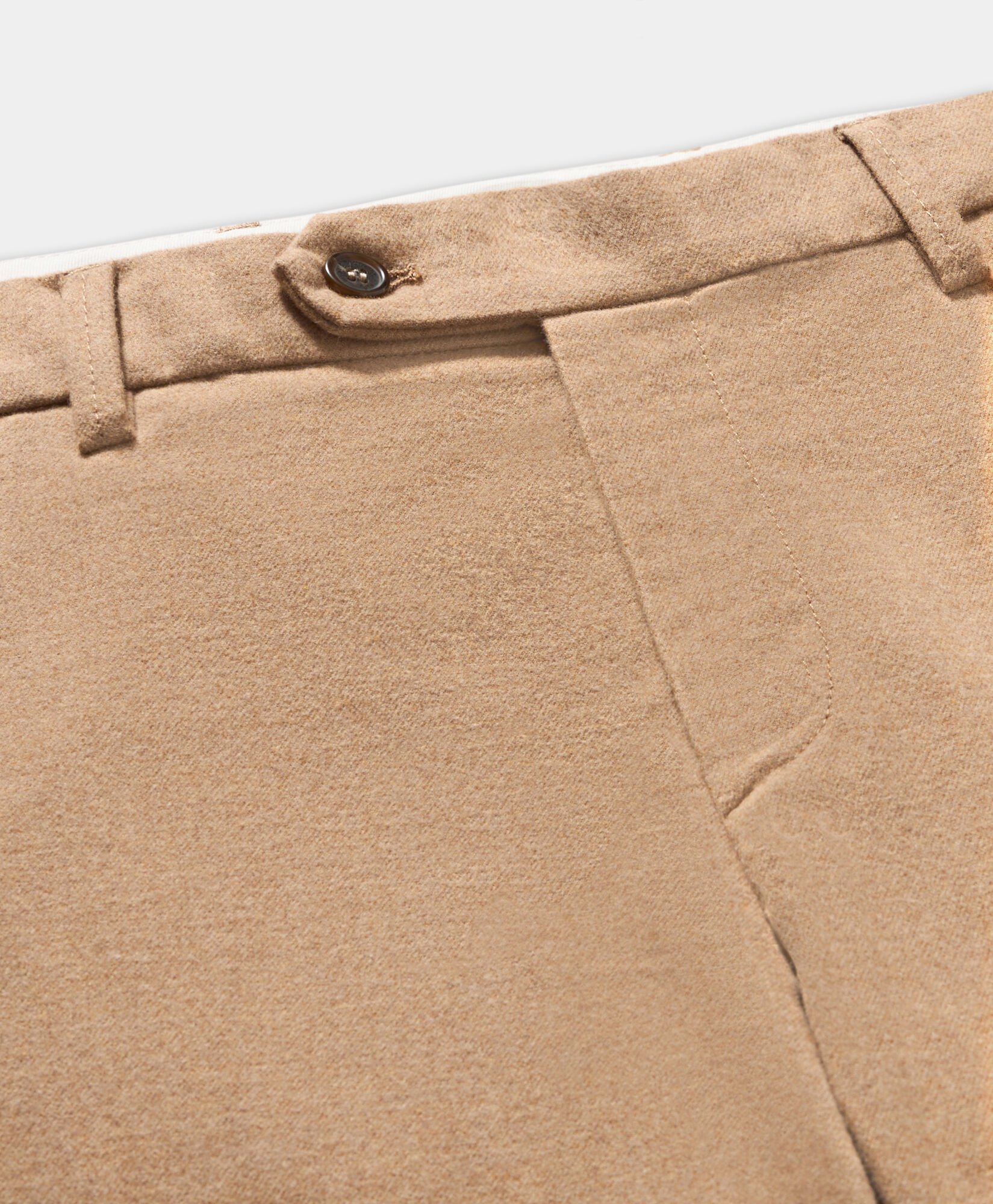 Regular Fit Cotton Flannel Chino