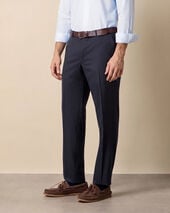 Brooks Brothers Travel Hose aus Twill Marineblau