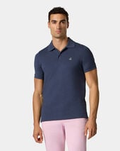 Brooks Brothers Golden Fleece Stretch Cotton Pique Polo Navy