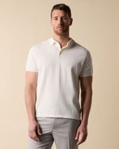Brooks Brothers Makò Cotton Knit Polo White