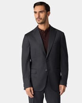 Brooks Brothers Virgin Wool Blazer Dark Grey