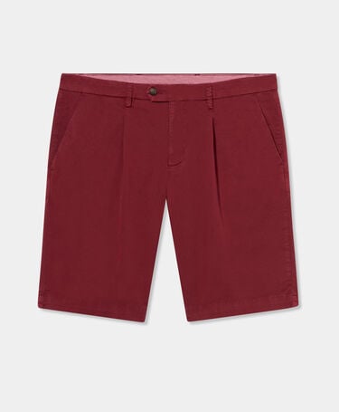 Brooks Brothers Bermuda Classico aus Baumwolle Burgunderrot