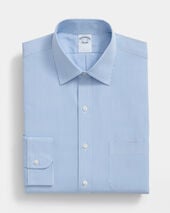 Brooks Brothers Regular Fit Cotton Shirt with Ainsley Collar Hydrangea