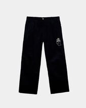 Brooks Brothers Brain Dead x Brooks Brothers California Cordhose mit Bundfalten Dunkelblau