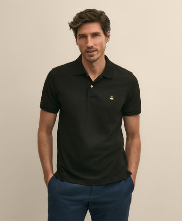 Brooks Brothers Golden Fleece Supima Cotton Polo Dark Brown