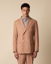 Brooks Brothers Double Breasted Tropical Virgin Wool Blazer Orange Brooks Brothers Double Breasted Tropical Virgin Wool Blazer Orange