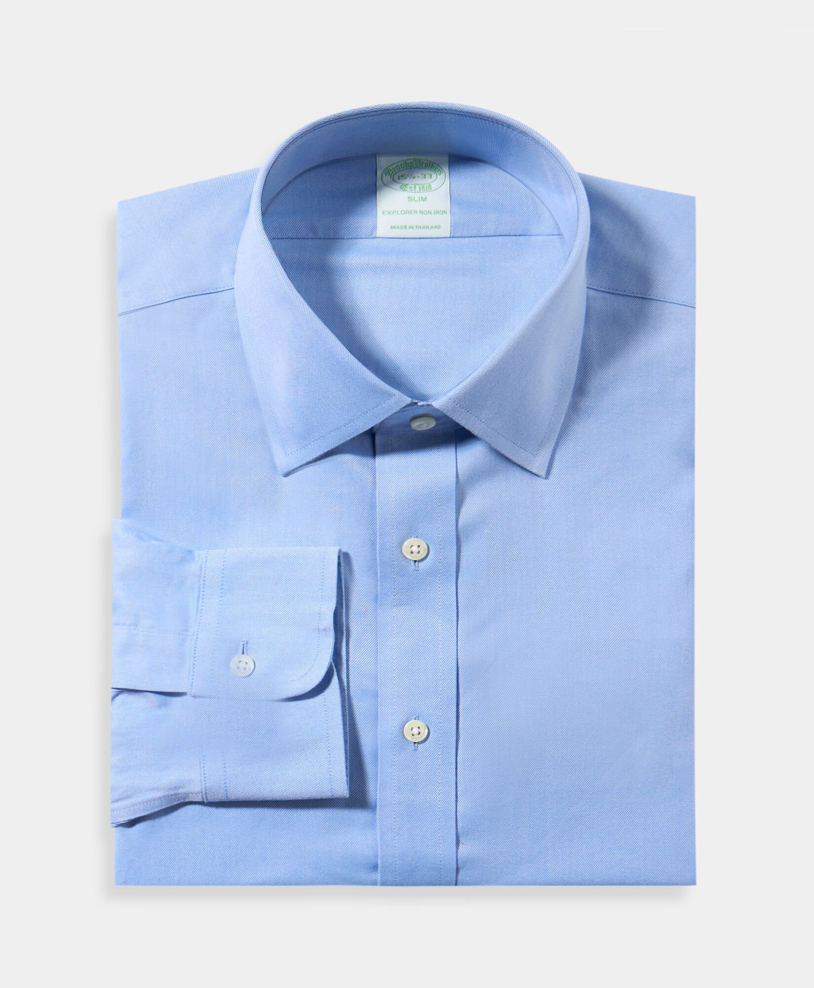 Slim Fit Non-Iron Performance Shirt with Ainsley Collar