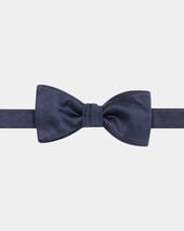 Brooks Brothers Satin Silk Bow Tie Navy