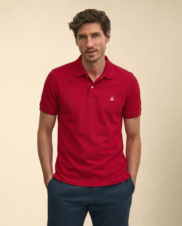Brooks Brothers Golden Fleece Supima Cotton Polo Red