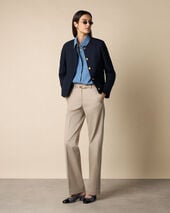Brooks Brothers Giacca in Lana con Bottoni Dorati Blu Marino