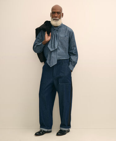 Brooks Brothers Brooks Brothers x Engineered Garments - Denim Fatigue Pants Denim