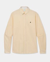 Brooks Brothers Slim Fit Oxford Shirt with Button Down Collar Yellow