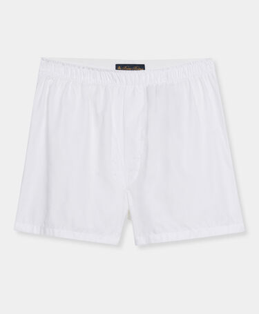 Brooks Brothers Boxer en Coton Blanc