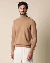 Brooks Brothers Lambswool Turtleneck Camel