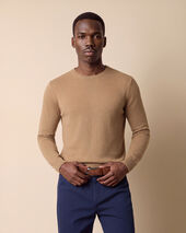 Brooks Brothers Pull Col Rond Camel