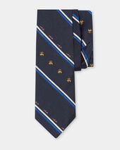 Brooks Brothers Brooks Brothers x Canottieri - Seidenkrawatte Marineblau