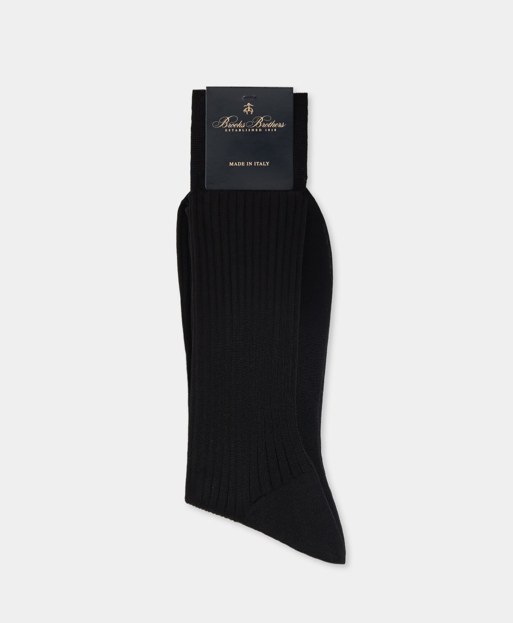 Ribbed Lisle Cotton Classic Socks