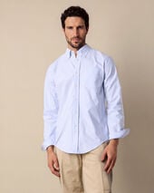 Brooks Brothers Hemd Slim Fit aus Oxford mit Button-Down-Kragen Eisblau