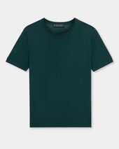 Brooks Brothers Kurzarm-Strick Relaxed aus Merinowolle Wald