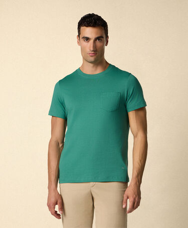 Brooks Brothers Cotton Pocket T-Shirt Green
