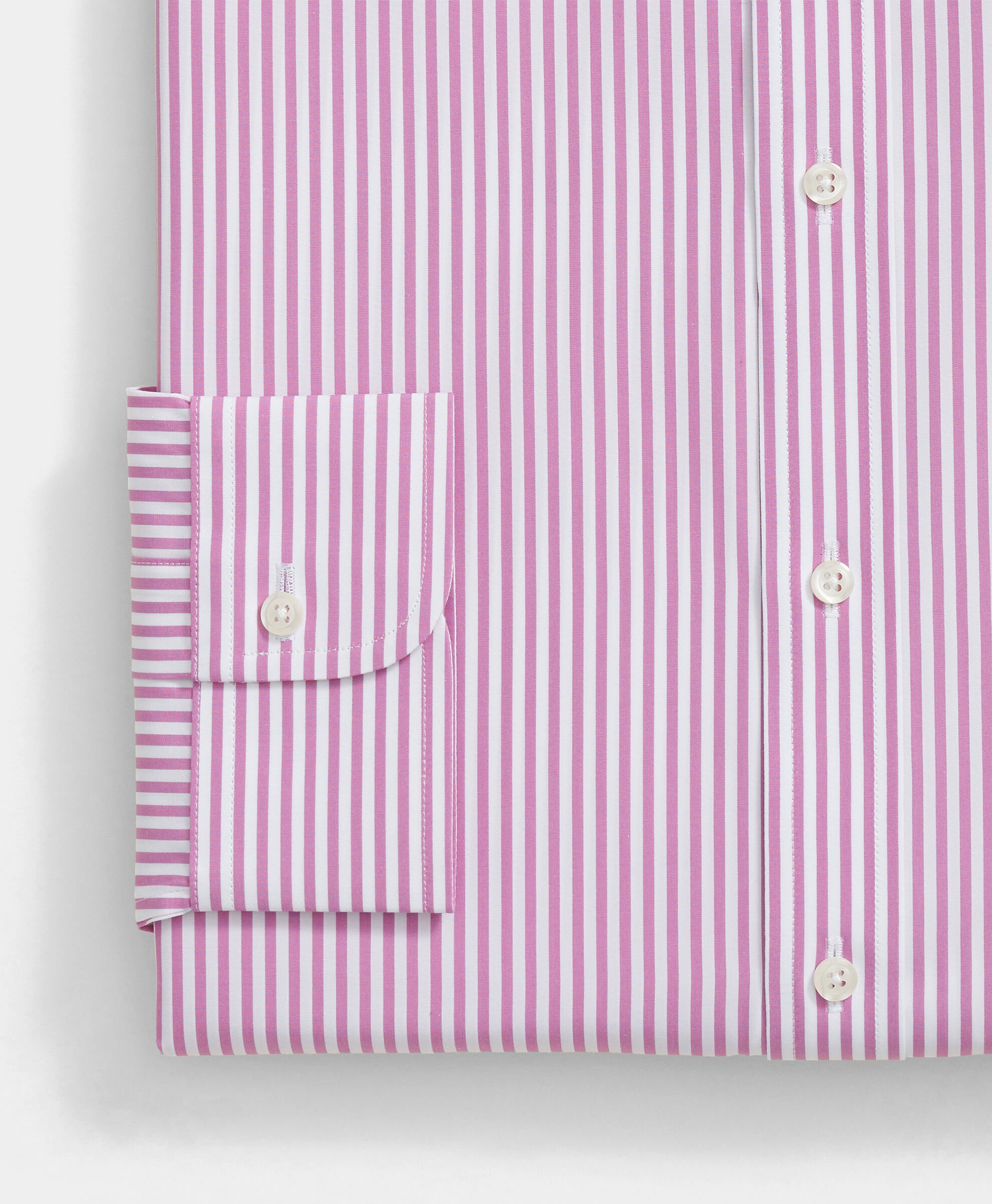 Camicia Regular Fit a Righe in Cotone con Collo Ainsley