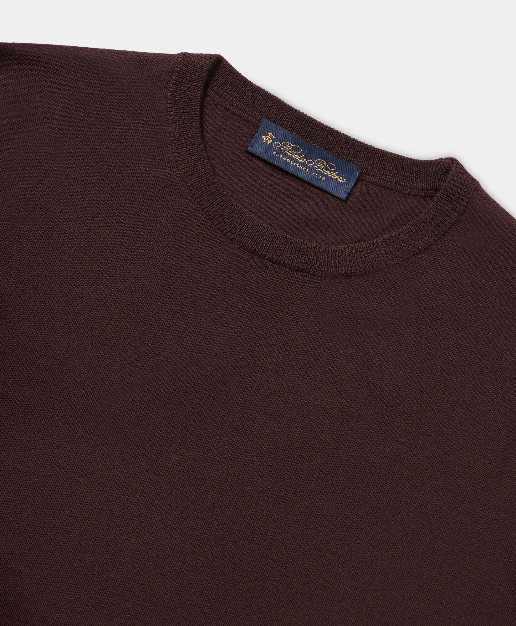 Pull Girocollo en Laine Mérinos