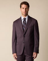 Brooks Brothers Virgin Wool Blazer Purple