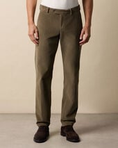 Brooks Brothers Regular Fit Cotton Corduroy Chino Military