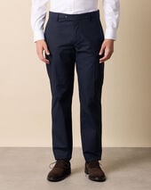 Brooks Brothers Stretch Cotton Poplin Chino Indigo Brooks Brothers Stretch Cotton Poplin Chino Indigo