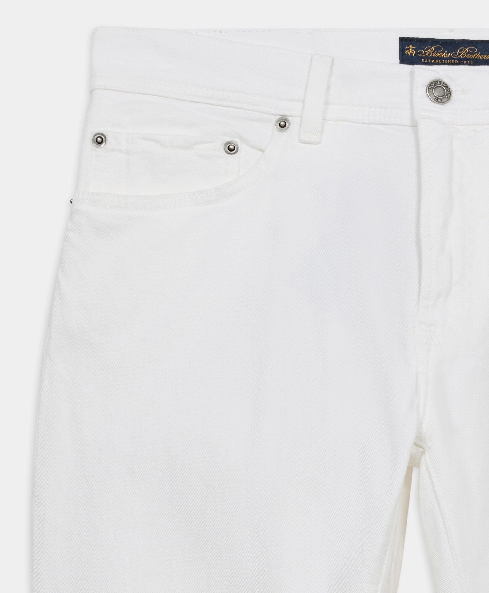 Cotton Twill 5-Pocket Pants