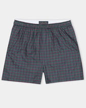 Brooks Brothers Tartan Cotton Boxer Hunter Green
