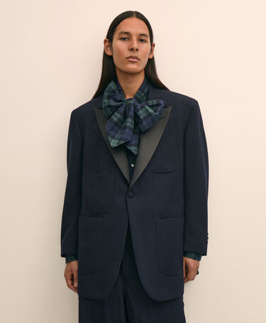 Brooks Brothers Brooks Brothers x Engineered Garments - Wool Tuxedo Jacket Navy