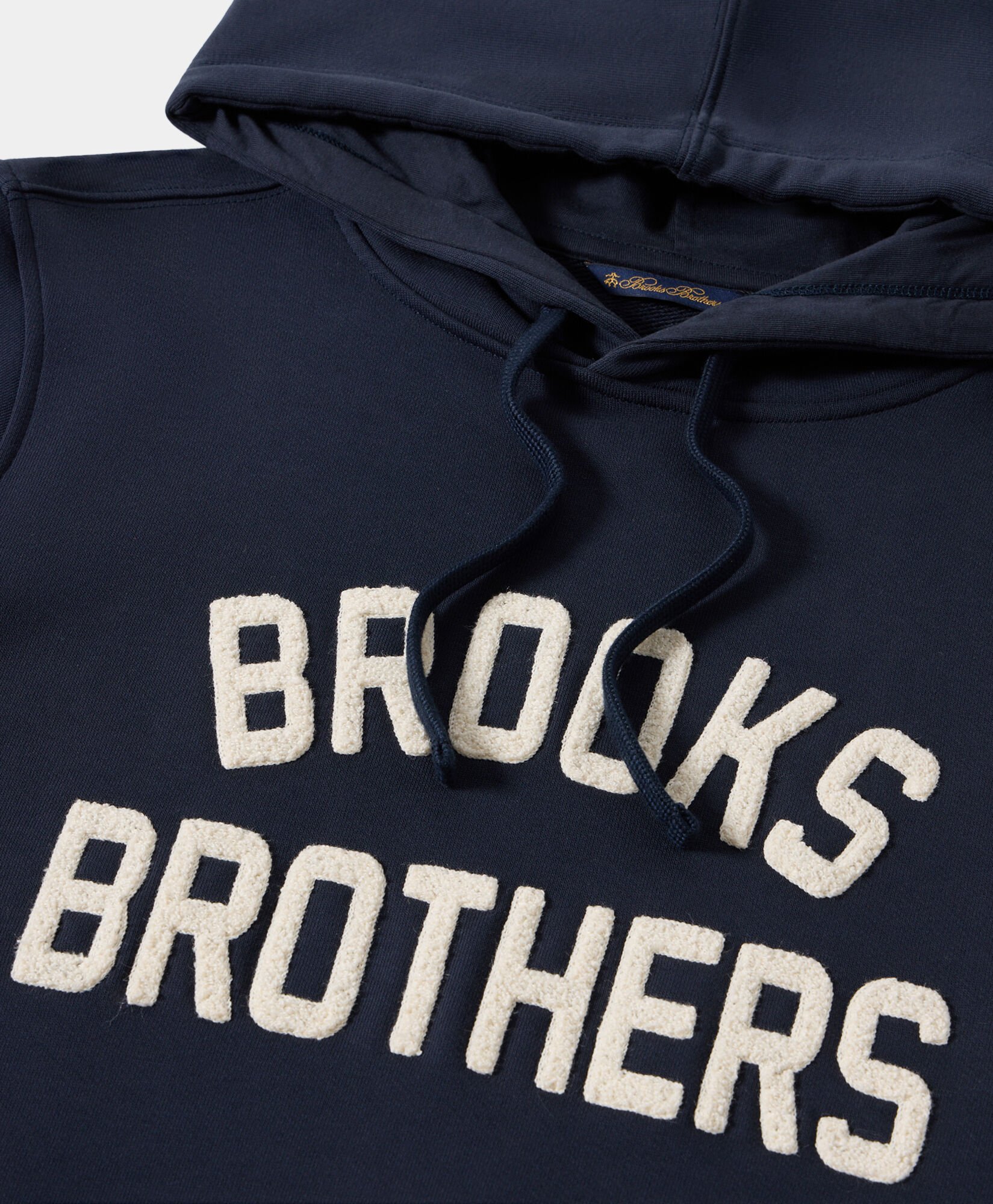 Terry Logo-Embroidered Hoodie