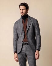 Brooks Brothers Anzug im Glencheck Mittelgrau Brooks Brothers Anzug im Glencheck Mittelgrau