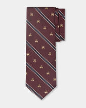 Brooks Brothers Regimental Golden Fleece Tie Burgundy Brooks Brothers Regimental Golden Fleece Tie Burgundy