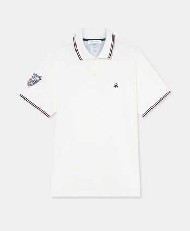 Brooks Brothers Brooks Brothers x Canottieri - Polo de Piqué de Algodón Supima Blanco