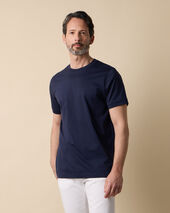 Brooks Brothers T-shirt en Coton Bleu Marine