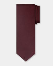 Brooks Brothers Gerippte Uni-Krawatte Burgunderrot
