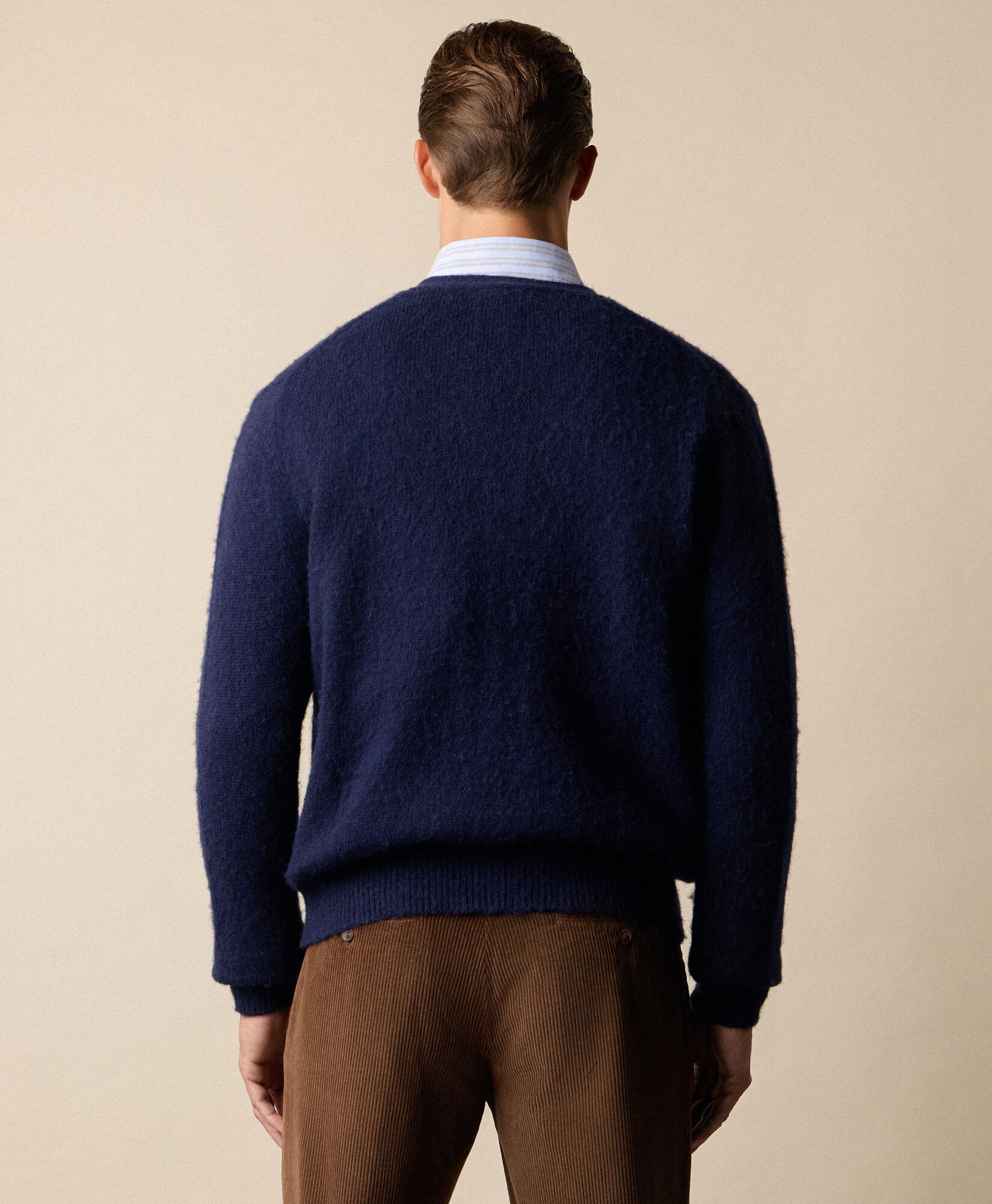 Cardigan aus Shetland-Wolle