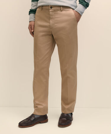 Brooks Brothers Slim Fit Advantage Stretch Chino Dark Beige