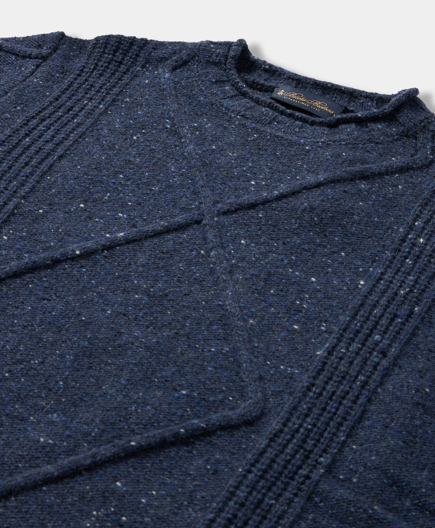 Donegal Wool Blend Crewneck